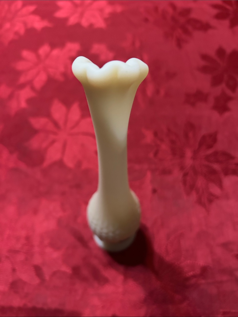 Decorative Cream Bud Vase - Elegant Home Accent